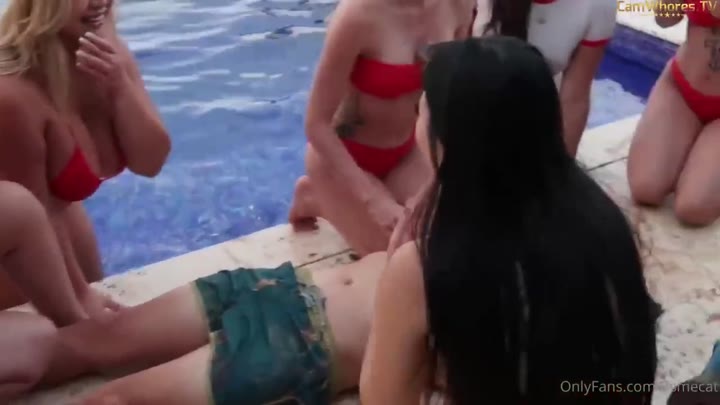 S Mecat Lifeguard Pool Side Orgy -31033290