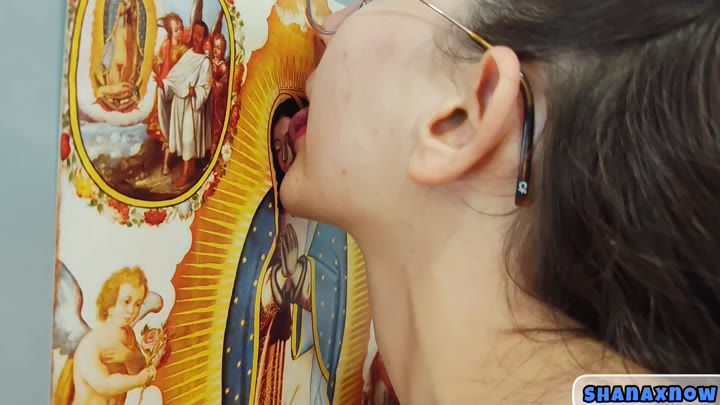 Shanaxnow - virgin mary was an slut  blasphemy lesson