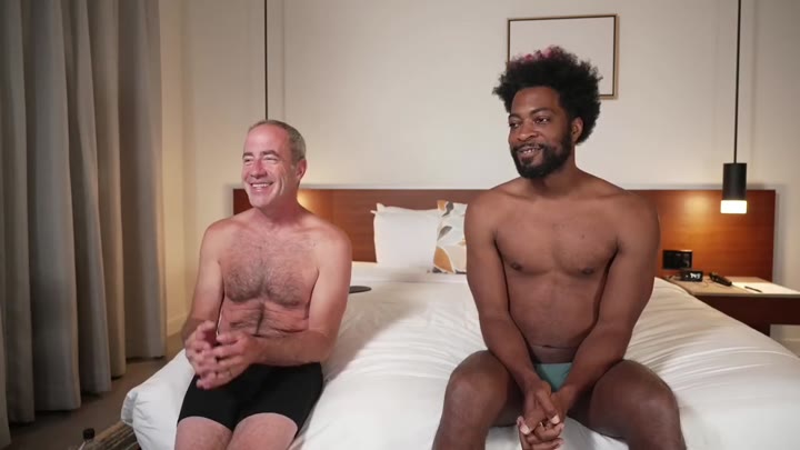 Blondefoxsilverfox First Black Cock